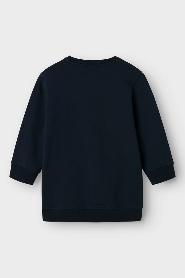 Name it Sudadera larga Los Pitufos azul