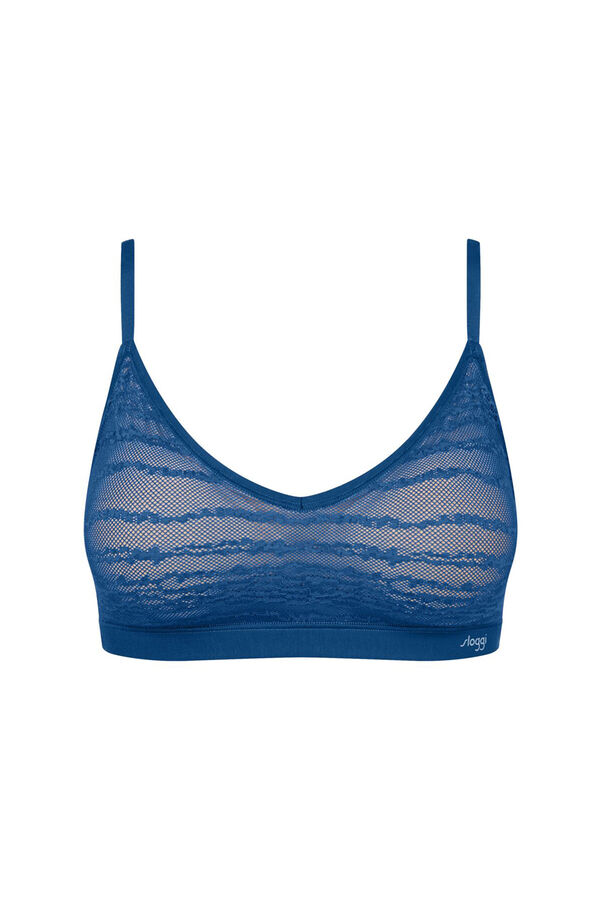 Sloggi Soutien sem aro  azul