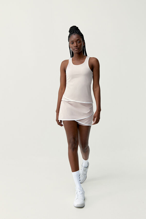 Born Living Yoga T-Shirts Smash Pink Soft/White rosa