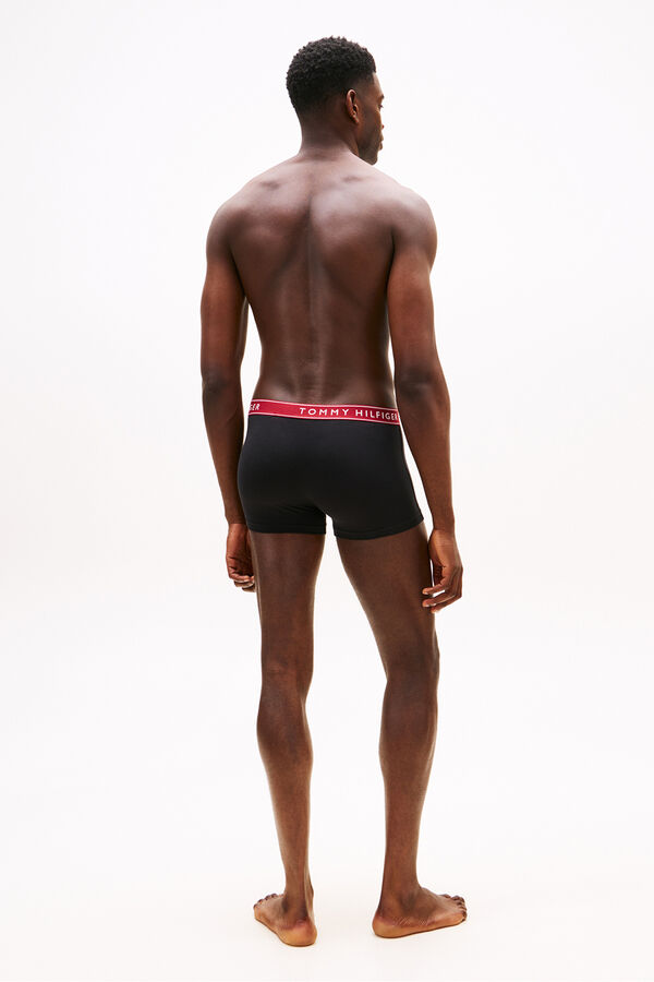 Tommy Hilfiger Pack de 3 Boxers Algod&oacute;n negro