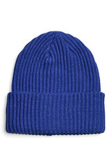 Pieces bon&eacute; de malha azul