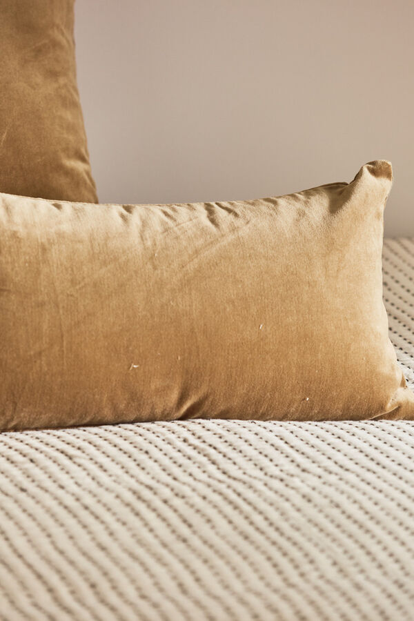 Calma House Capa de veludo verde veludo verde