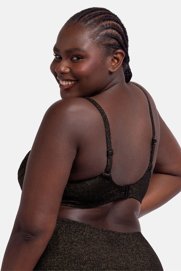 Dorina Top de biquíni com aro preto