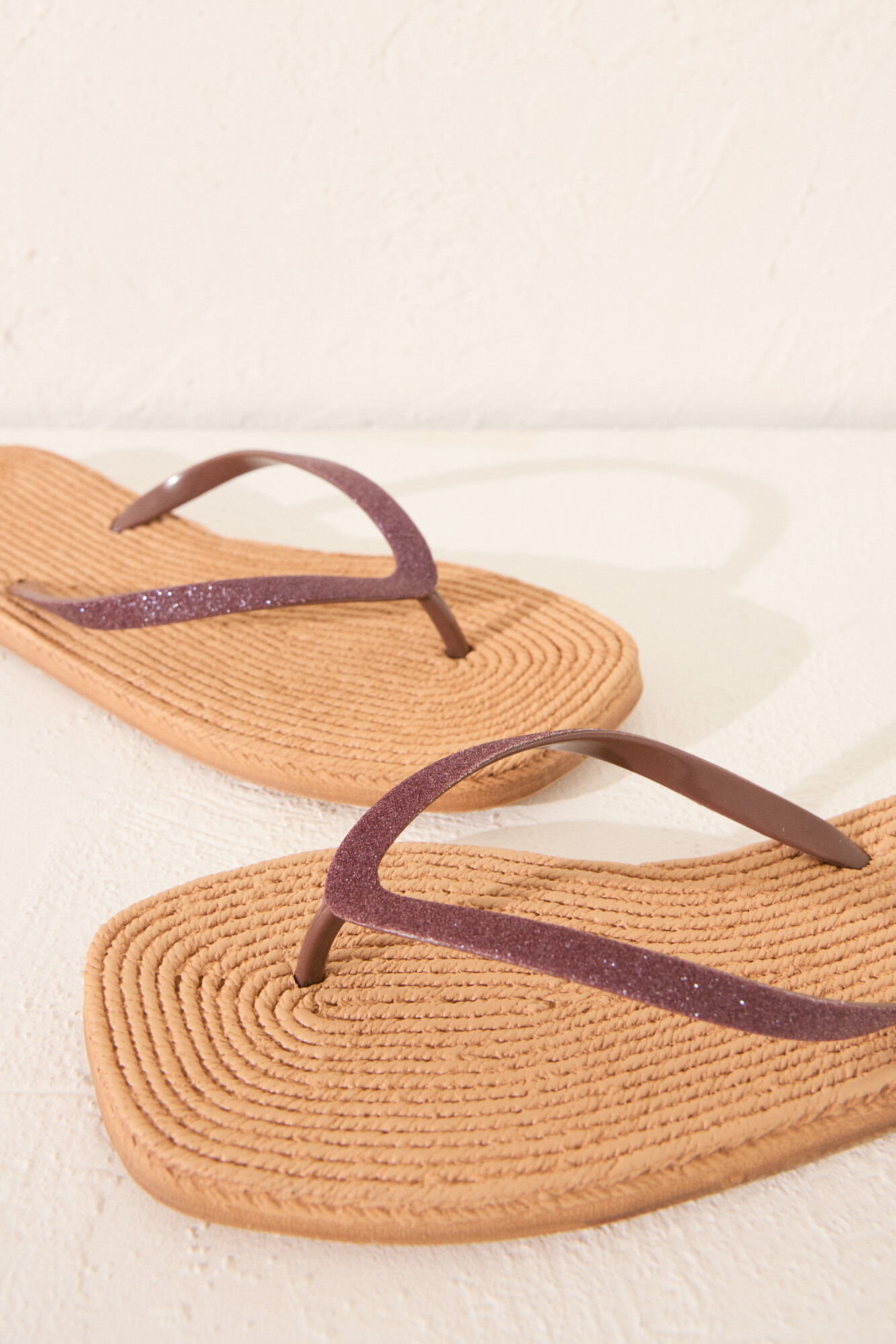 Women'secret Chinelos com sola efeito corda