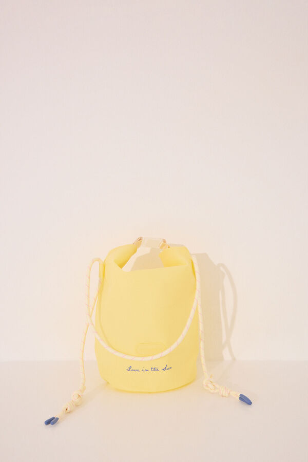 Women'secret Grande nécessaire tipo saco, resistente à água estampado