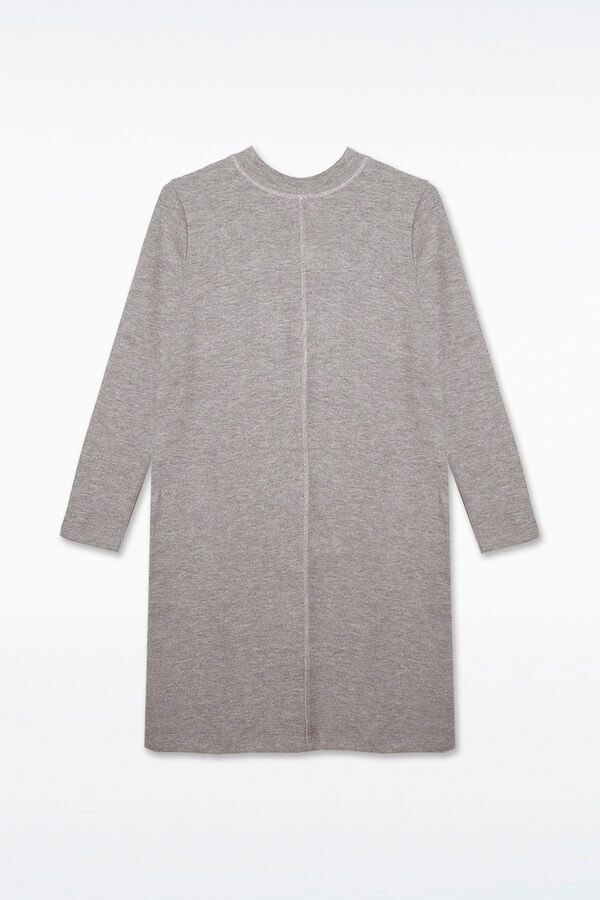 Ohma! Vestido de punto premamá gris