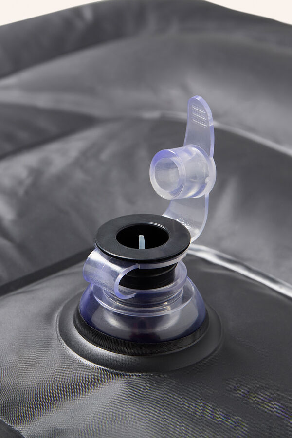 Calma House Puff inflable Cloud 70x70x23 Cinzento cinzento