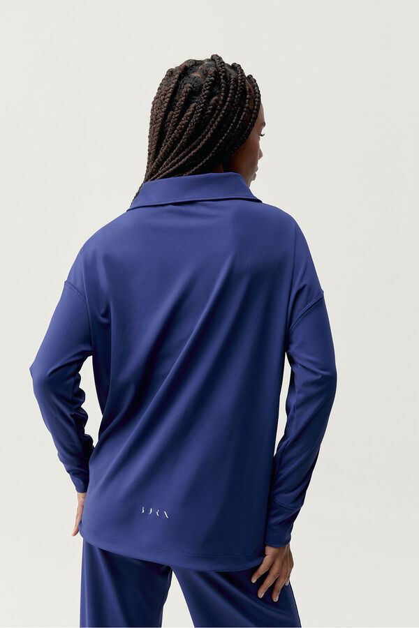 Born Living Yoga Polo deportivo Lua "Skin move" azul azul