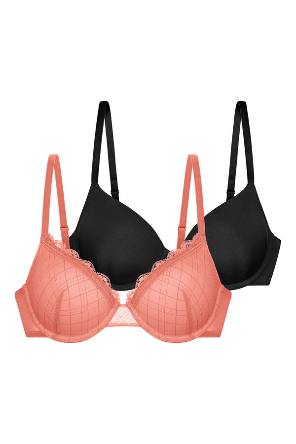 Dorina com enchimento, pack de 2  multicolour