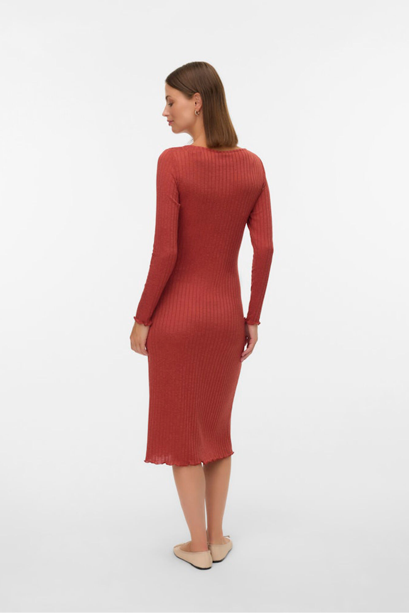 Mamalicious Vestido midi para maternity e amamenta&ccedil;&atilde;o 