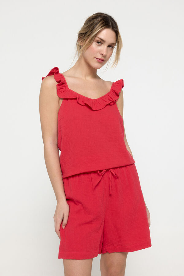 Pieces Cal&ccedil;as curtas rosa