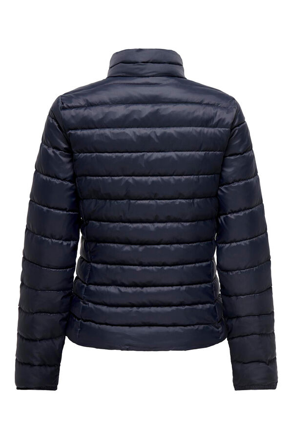 Only Play Chaqueta t&eacute;cnica acolchada con bolsillos azul