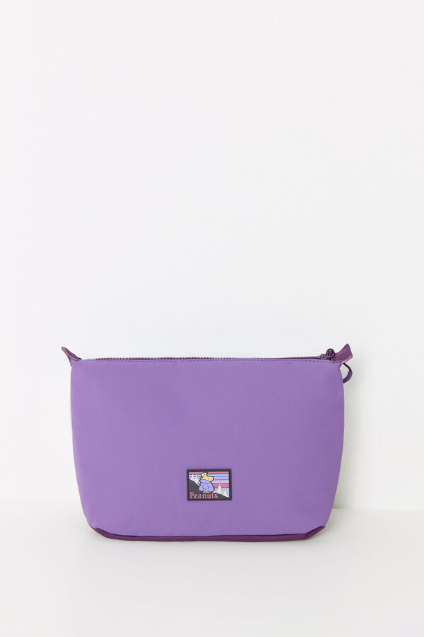 Women'secret Neceser grande rectangular Snoopy marfil