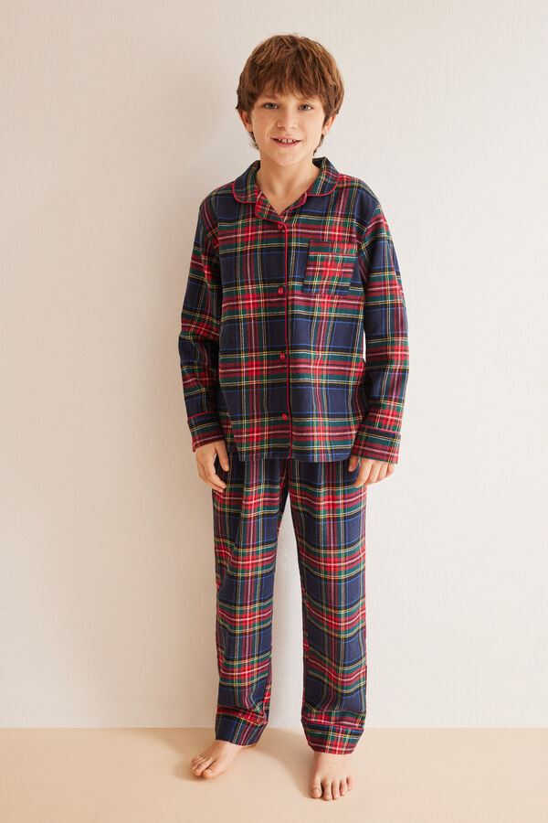 Womensecret Pijama camiseiro crianças 100% algodão  azul