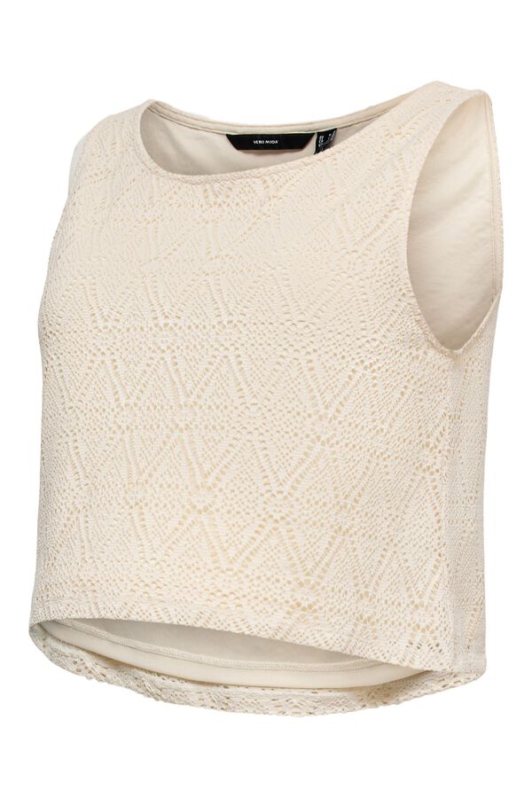Mamalicious Top encaje maternity gris