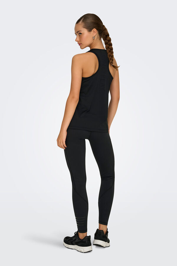 Only Play Camiseta de tirantes negro