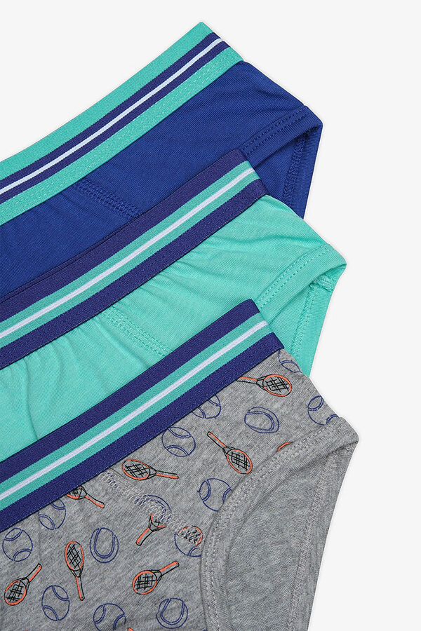 Penti Slips para crian&ccedil;a (3 unidades) estampado