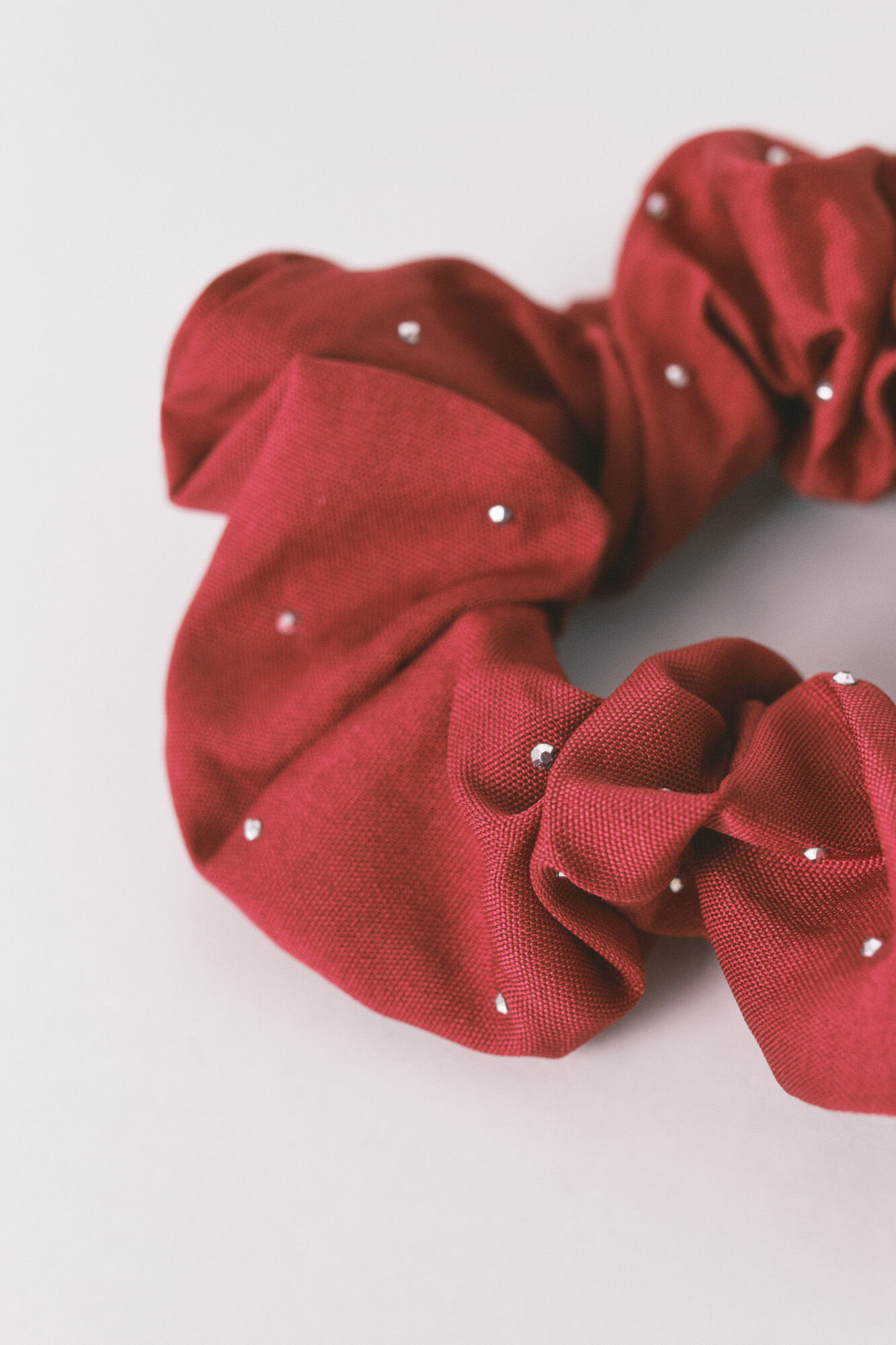 Women'secret Maxi scrunchie vermelho com glitter