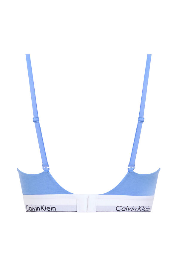 Calvin Klein Soutien triangular azul