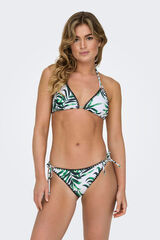 Only Cueca biqu&iacute;ni estampada branco