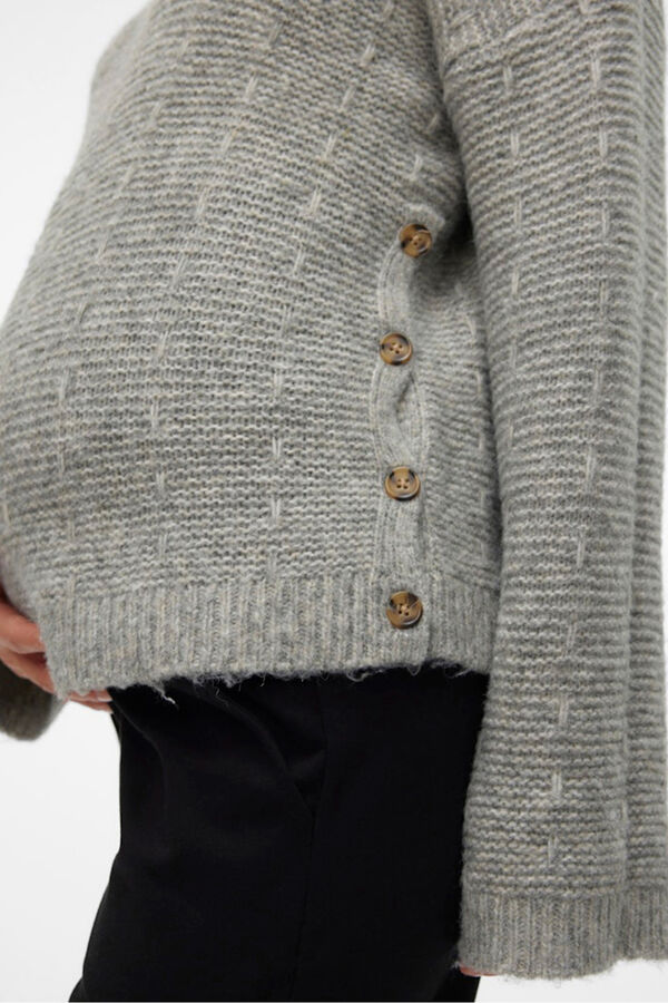 Mamalicious Jersey maternity y lactancia  gris