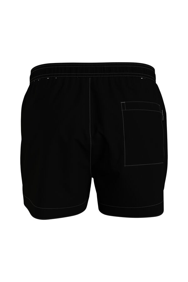 Calvin Klein Ba&ntilde;ador corto con cord&oacute;n negro