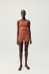 Born Living Yoga Pantal&oacute;n corto Sayani naranja