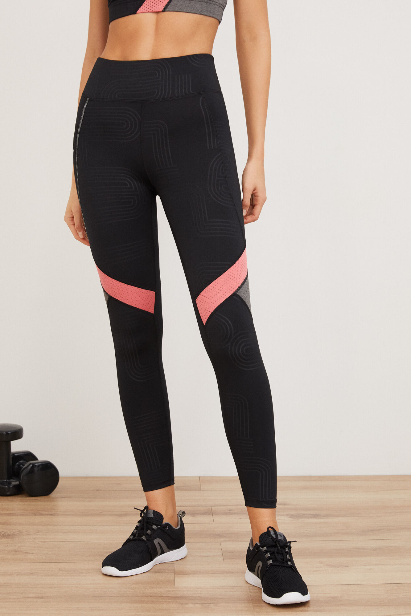 Only Play Leggings cintura alta