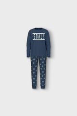 Name it Pijama de bola de menino azul