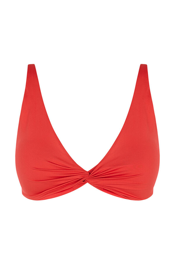 Women'secret Top biquíni halter nó vermelho vermelho