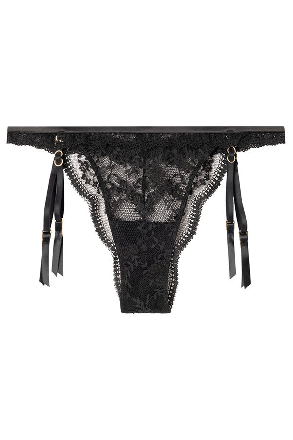 Women'secret Calcinha liga preta brasileira preto