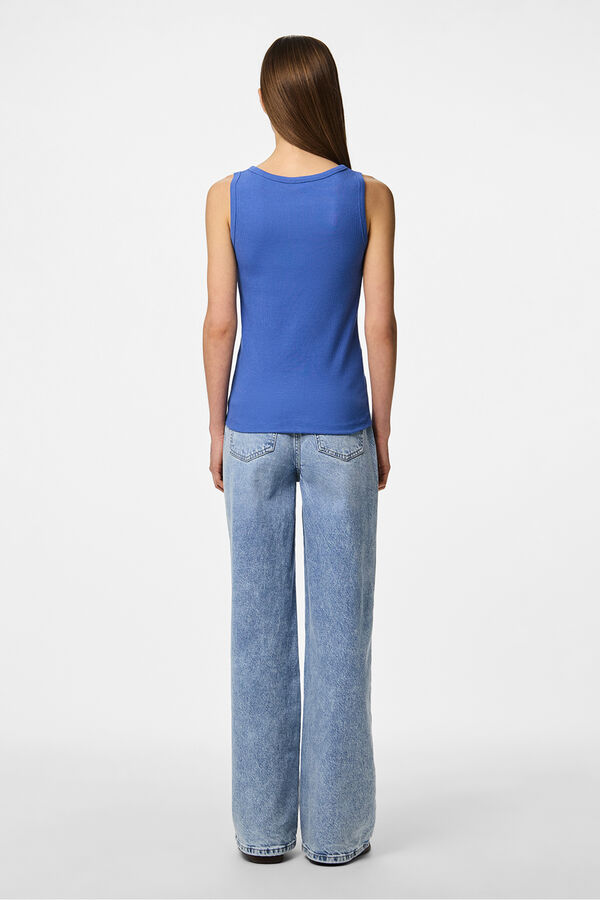Pieces Camiseta de tirantes azul