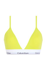 Calvin Klein Sutiã triangular com logo verde Calvin Klein verde