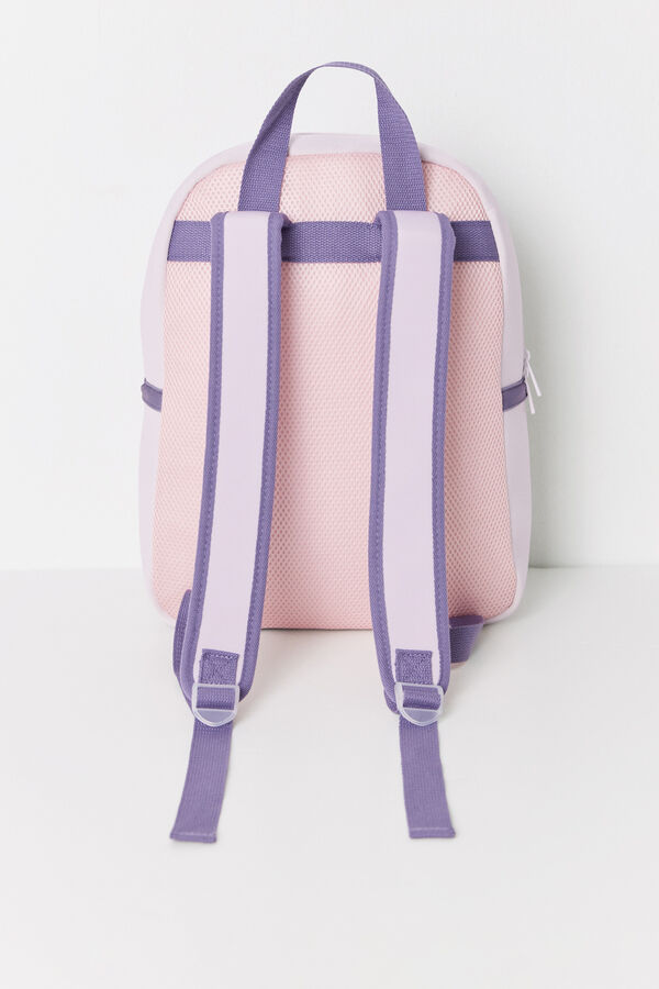 Women'secret Mochila m&eacute;dia de neoprene Snoopy rosa