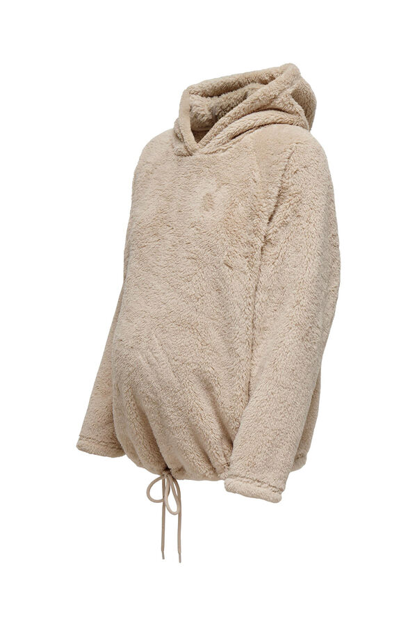 Womensecret Sudadera peluche maternity  marrón