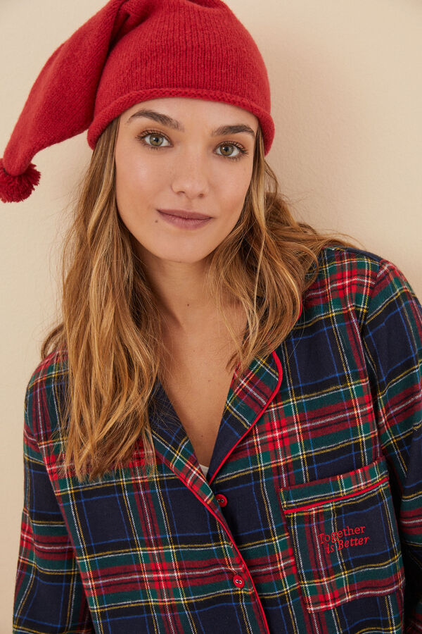 Women'secret Pijama camisero 100% algod&oacute;n  estampado