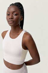 Born Living Yoga Top Latika Pink Soft/Tapioca Soft rosa