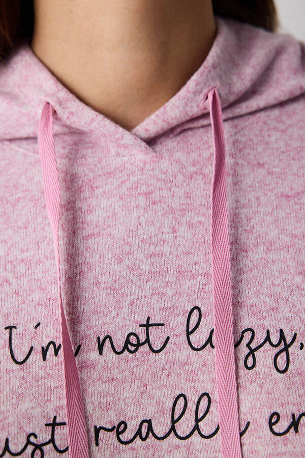 Penti Sudadera de pijama con capucha morado/lila