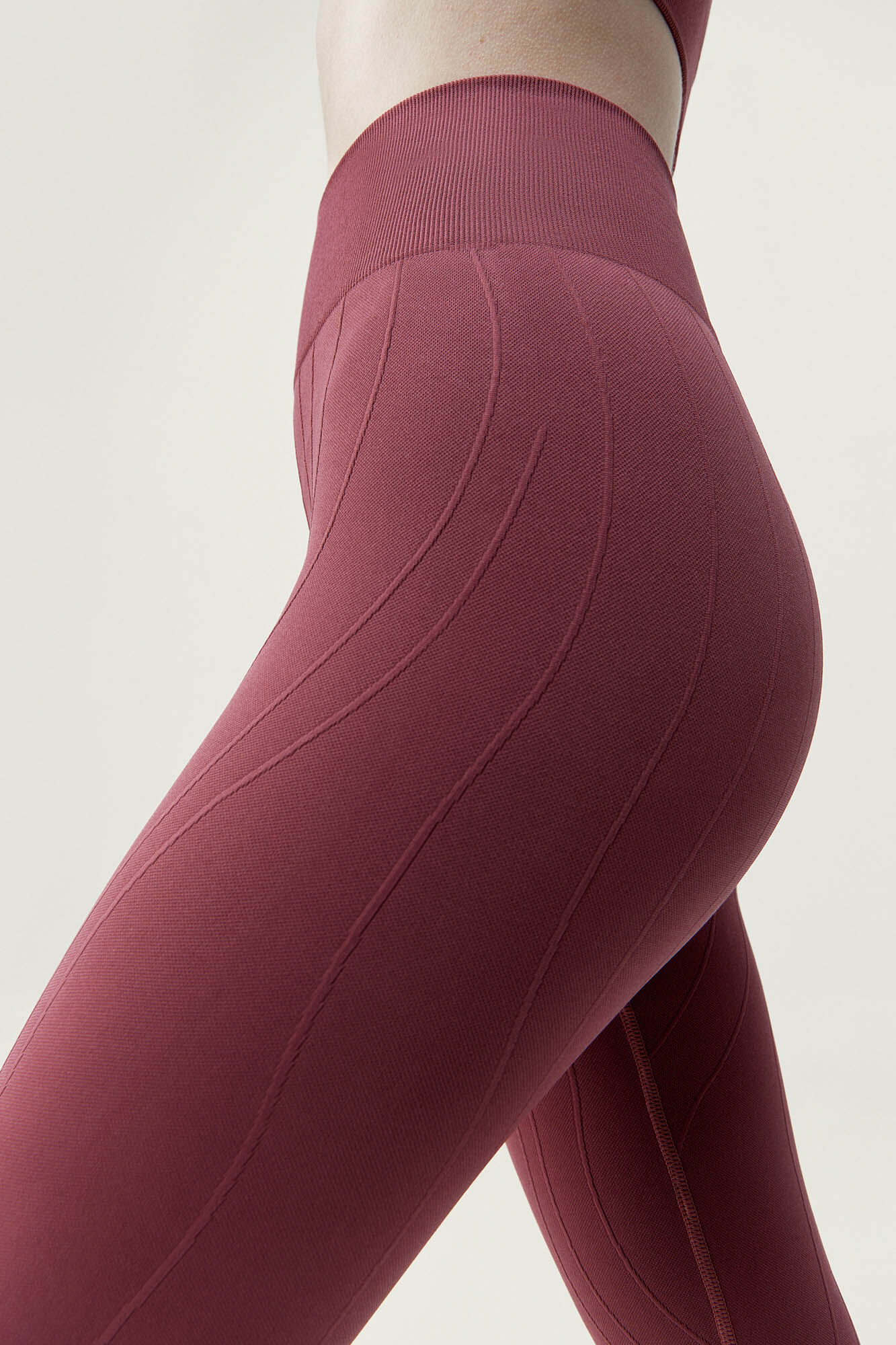 Born Living Yoga Legging Dandara Deco Pink