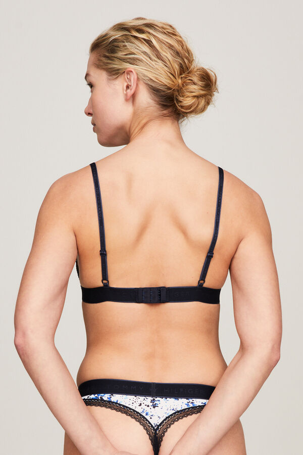 Tommy Hilfiger Sujetador triangular con estampado estampado