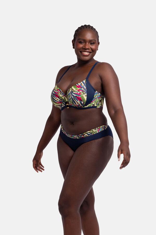 Dorina Braga de bikini hipster estampado