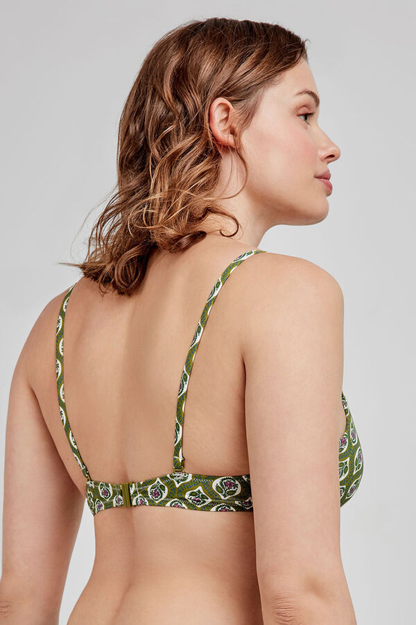 Gisela Top bikini push up estampado estampado