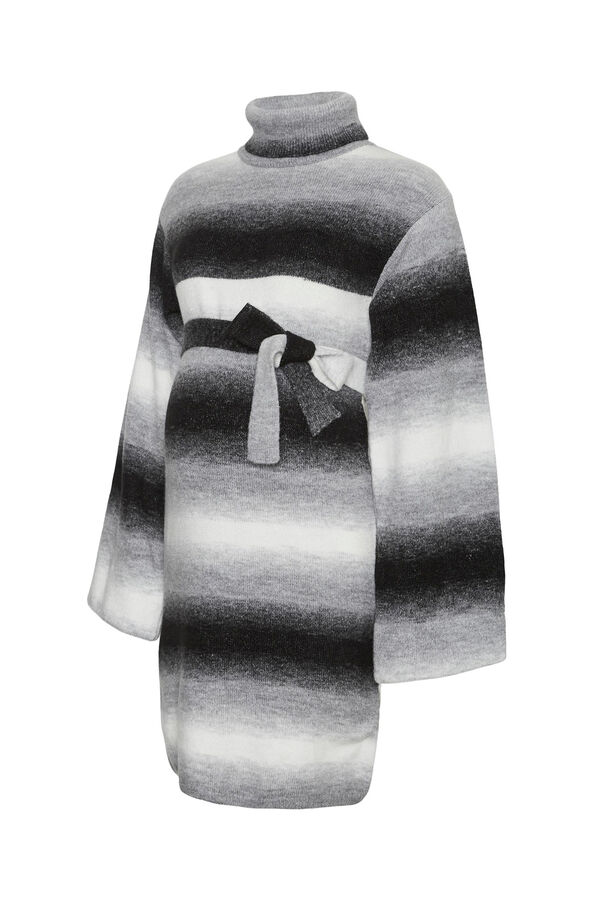 Mamalicious Vestido curto de malha maternity preto