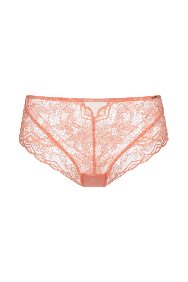 Dorina Braga cl&aacute;sica hipster encaje coral coral