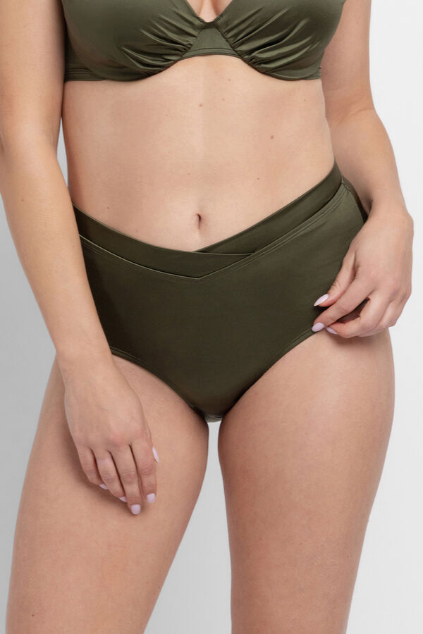 Dorina Cueca de biqu&iacute;ni midi Bahia verde