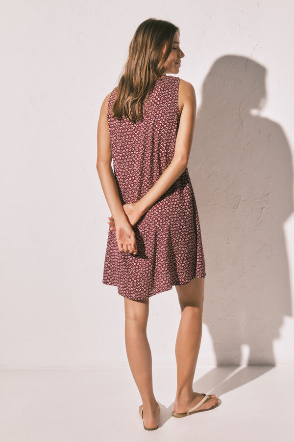 Women'secret Vestido curto estampado estampado