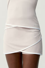 Born Living Yoga Skirts Smash Pink Soft/White rosa