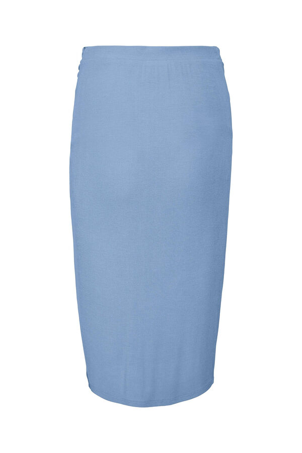 Mamalicious Falda midi maternity azul