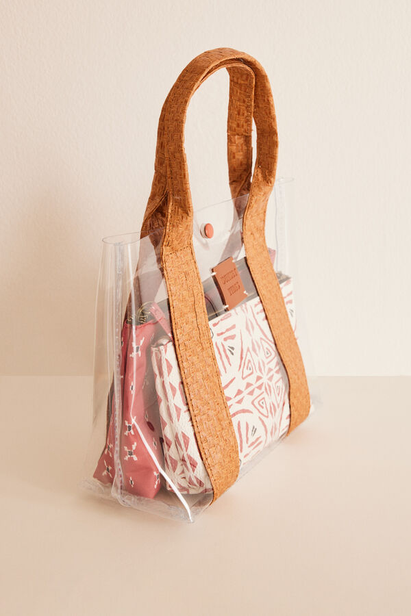 Women'secret Pack 3 neceseres "Ethnic" kaki