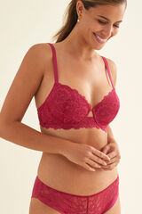 Promise Soutien com enchimento rosa